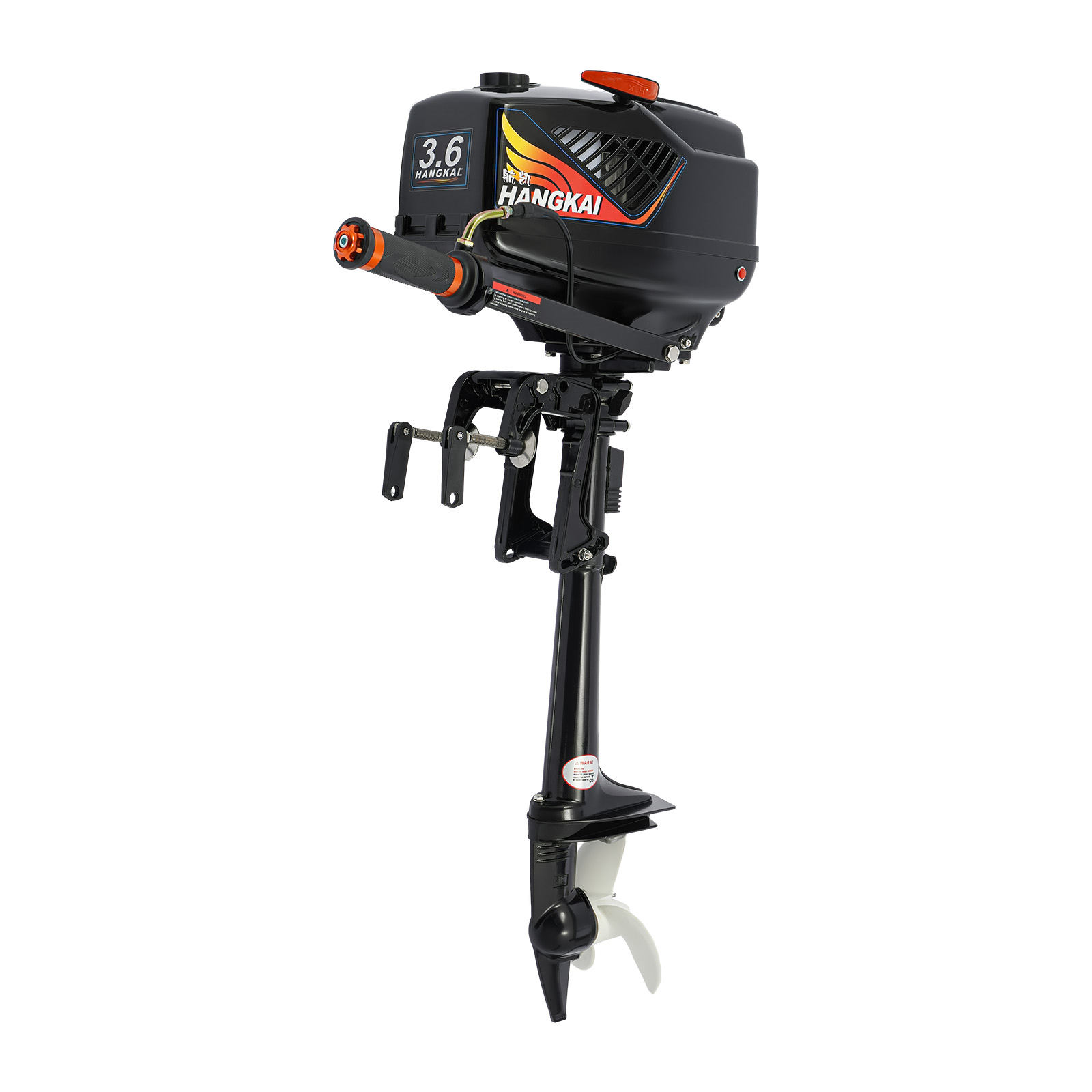 Fishing Boat Trolling Motor - Подвесной лодочный мотор, бензиновый, 2-тактный, 3.6