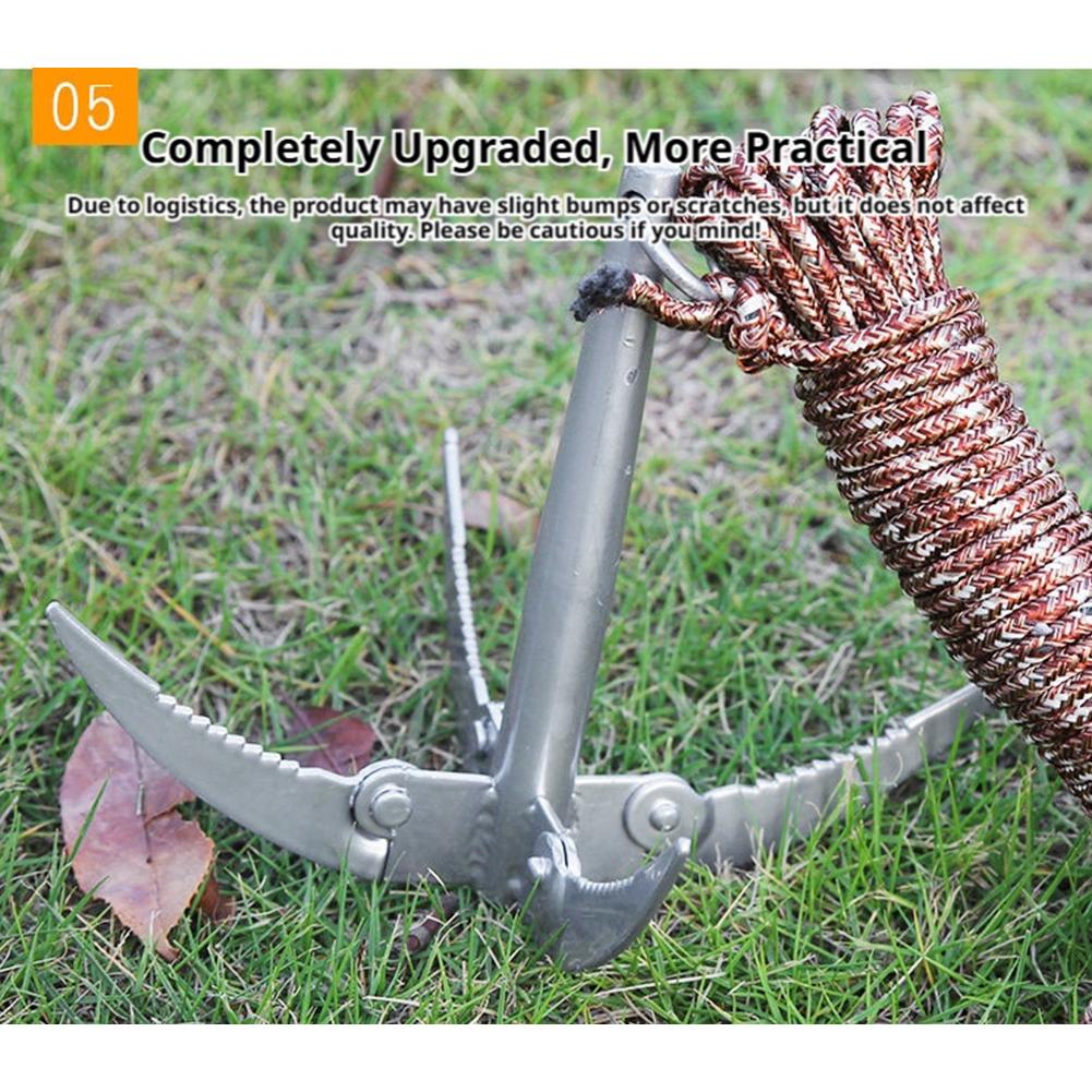 Уличный складной крюк-якорь дл – обзор и цена Fishing Boat Anchor