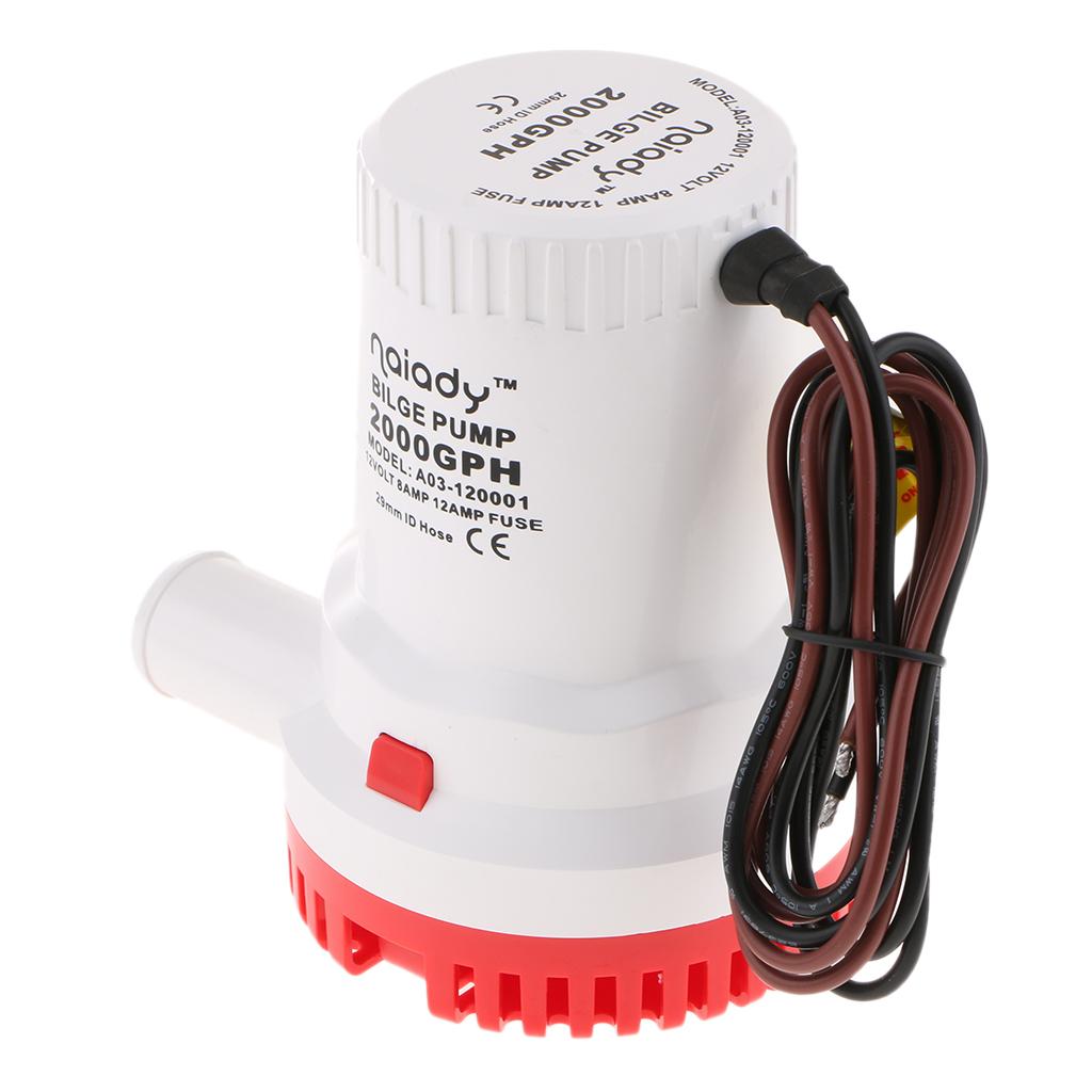 Погружной трюмный насос 12В 20 – обзор и цена Fishing Boat Bilge Pump