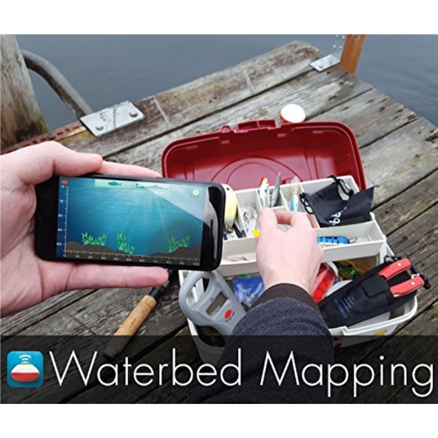 Портативный беспроводной Bluet – обзор и цена Fishing Boat Depth Finder