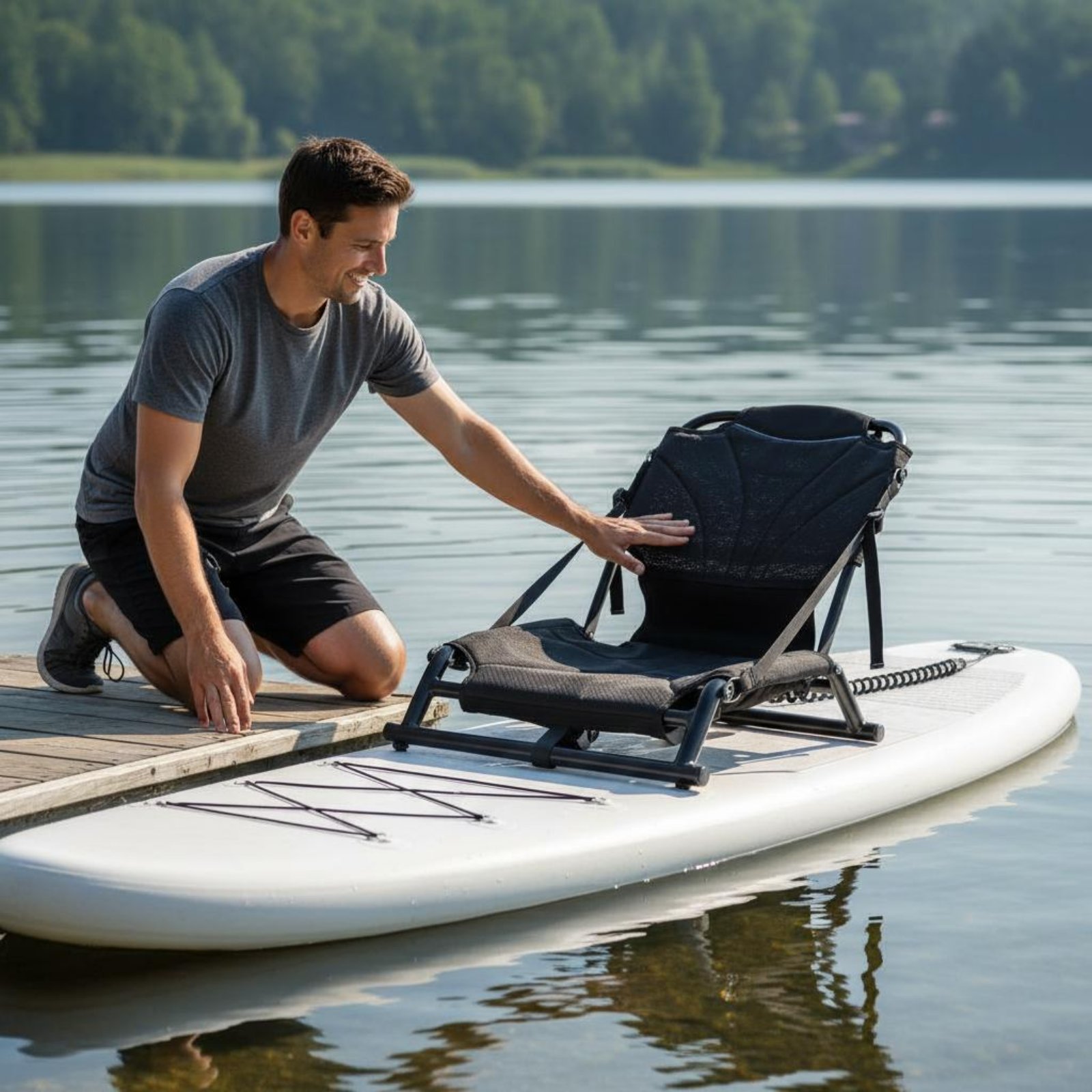 Сиденье-спинка для каяка с дыш – обзор и цена Fishing Boat Seat
