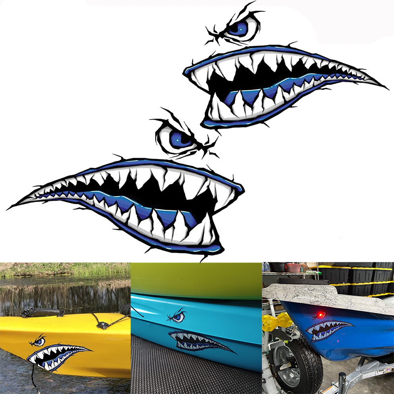 2 шт., наклейки на лодку с зуб – обзор и цена Fishing Boat Oar