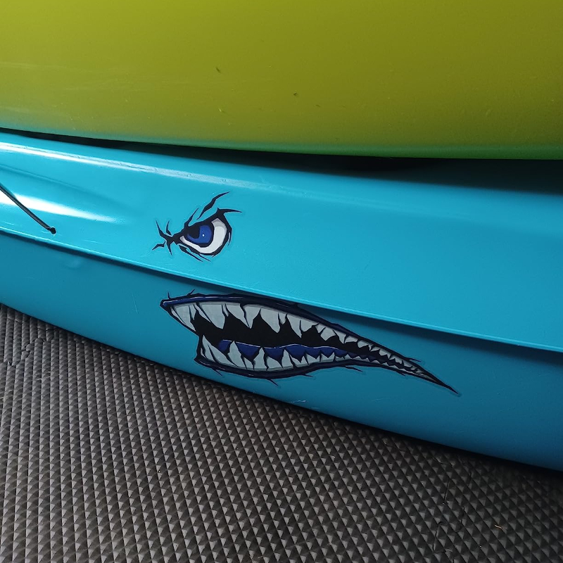 2 шт., наклейки на лодку с зуб – обзор и цена Fishing Boat Oar