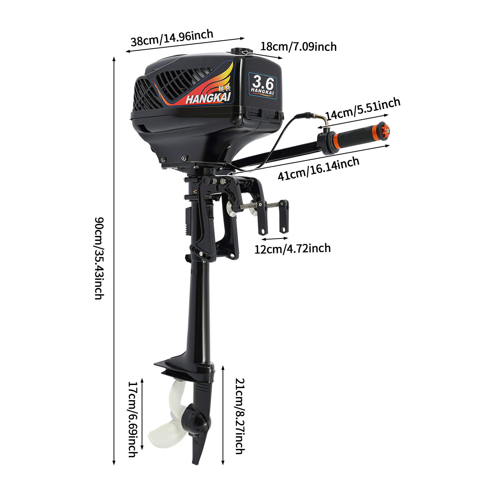 Подвесной лодочный мотор, бенз – обзор и цена Fishing Boat Trolling Motor