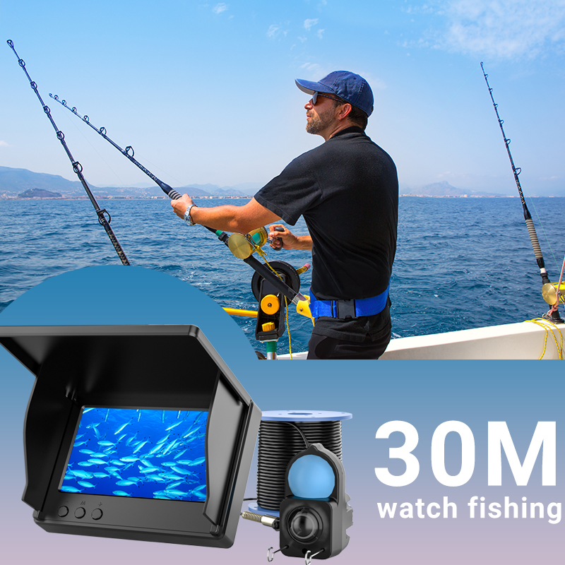 Водонепроницаемая подводная ка – обзор и цена Fishing Boat Depth Finder
